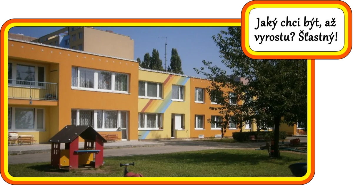 Budova mateřské školy
